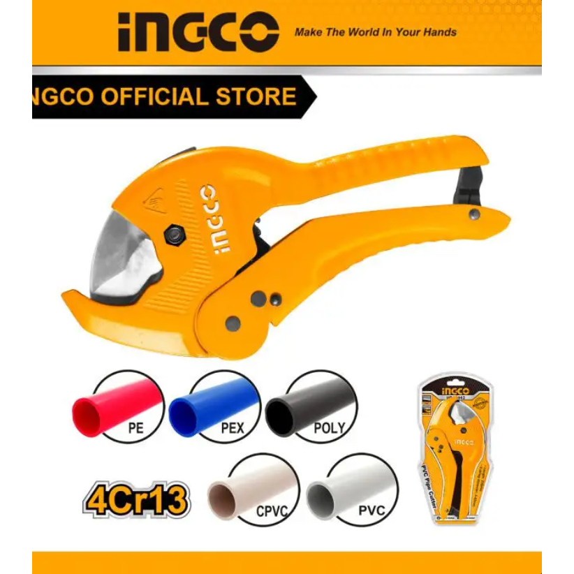 INGCO Model HPC0442 Pipe Cutter PVC | Shopee Malaysia