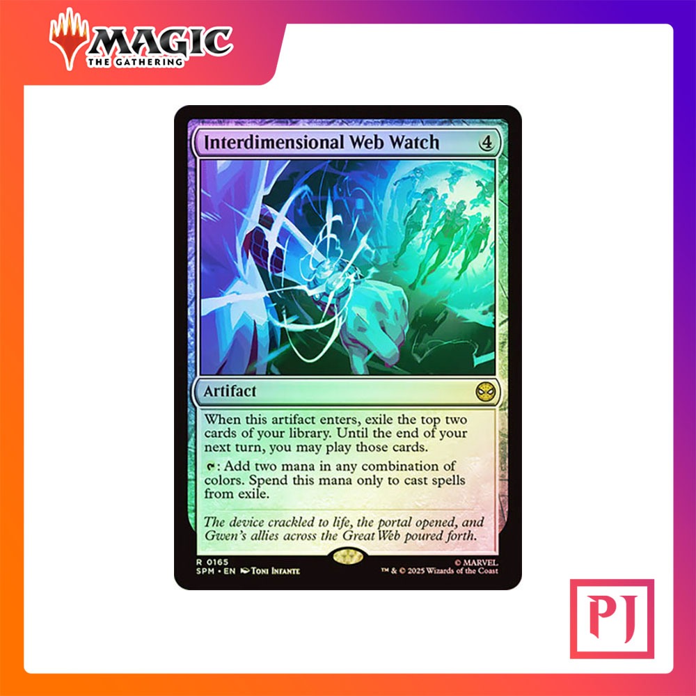 [MTG] Interdimensional Web Watch [SPM] [ARTIFACT] [RARE] [FOIL] [ENG ...