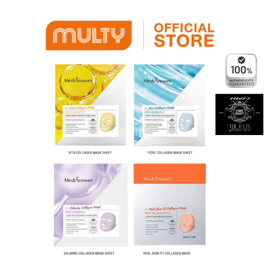 MediAnswer Collagen Mask 37 g. | Shopee Malaysia
