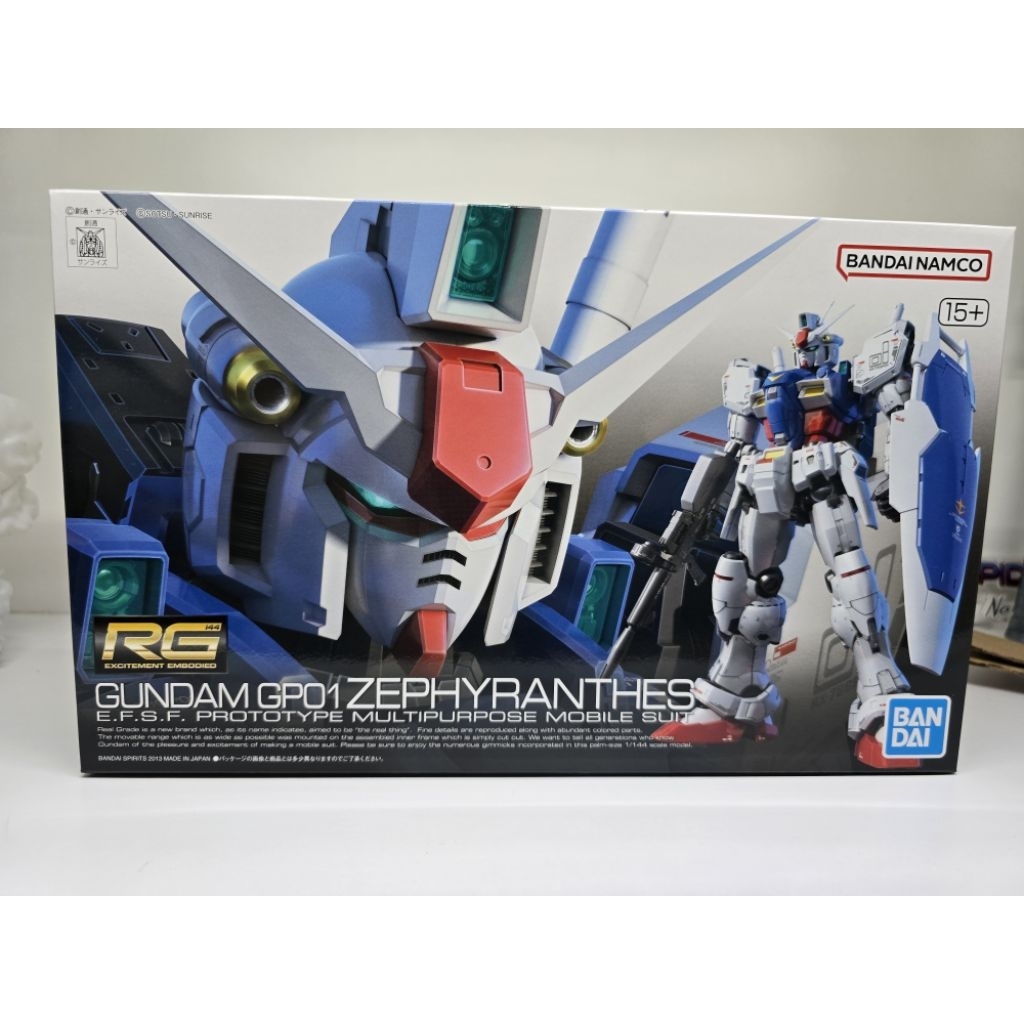 RG Gundam GP01 zephyranthes (New) | Shopee Malaysia