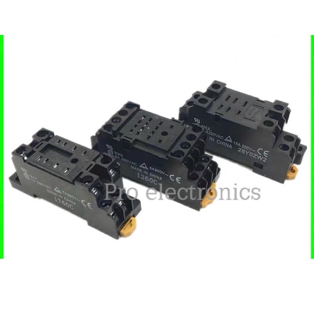 Relay Base Japanese Standard PYF08A-E PYF14A-E Omron socket MY2NJ MY4NJ ...