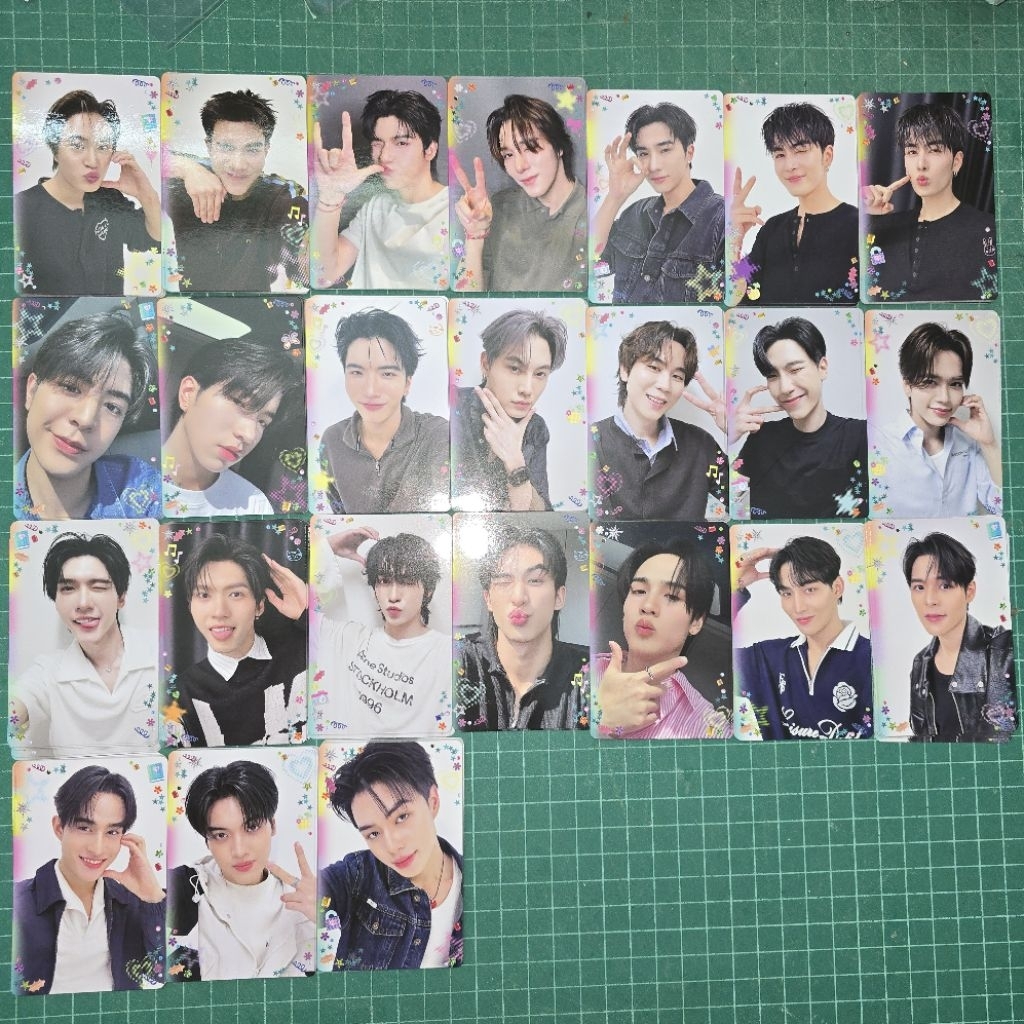 GMMTV Selfie Heart Shot RANDOM CARD GEMINI FOURTH SKY NANI WINNY