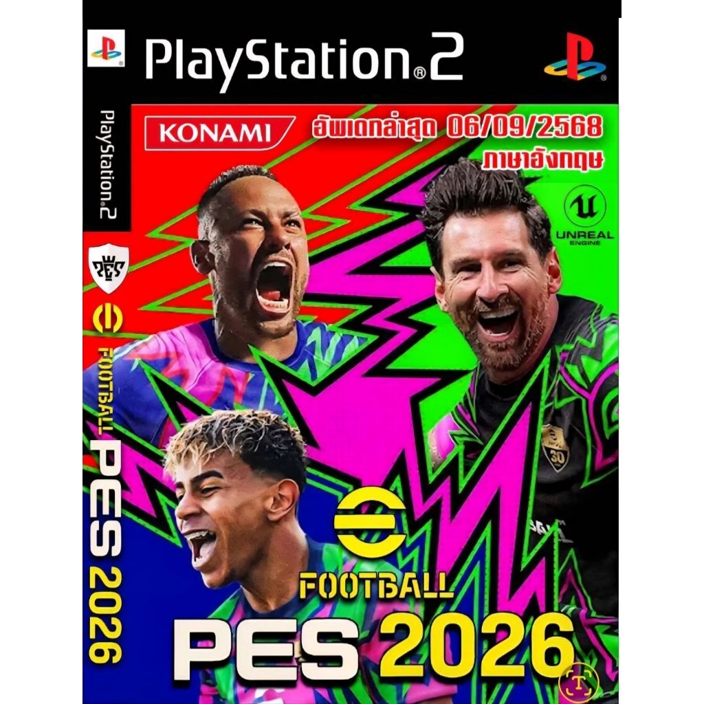 Ps2 Game Disc-Football Pes2026 Complete Move English Version Cash On ...