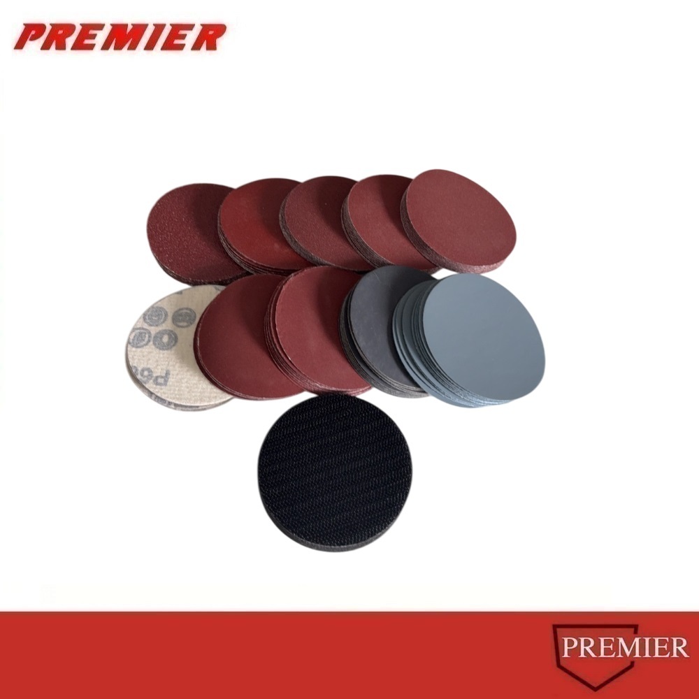 Sandpaper Set 3-Inch Scratch Remover 100 Sheets Felt Back 80 180 240 ...