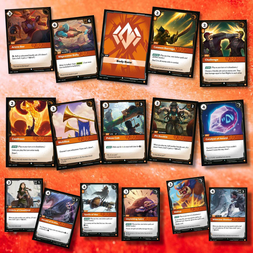 Riftbound Origins Body Level C U (Plain) Riftbound Riftbound TCG ...