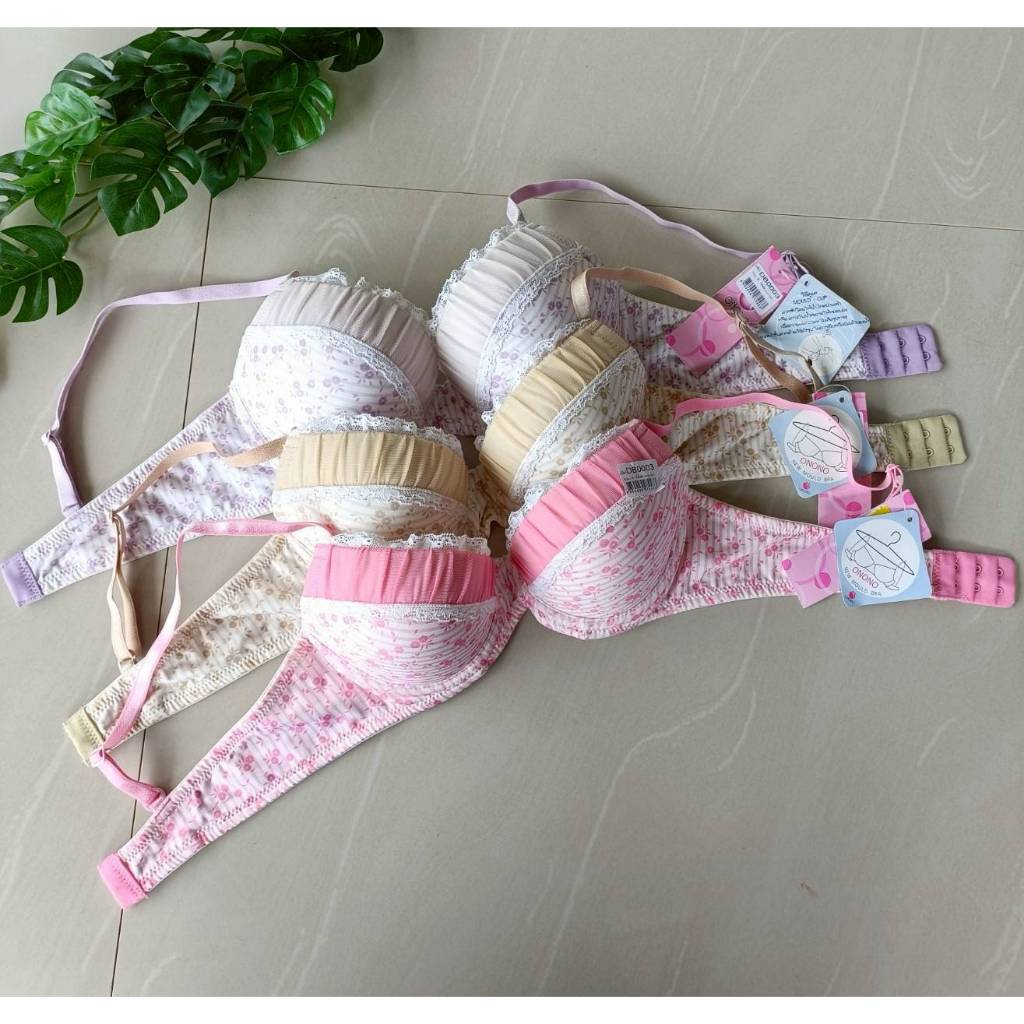 ONONO 9535 Underwire Bra With Foam Padding On The Base Push Up Bra ...