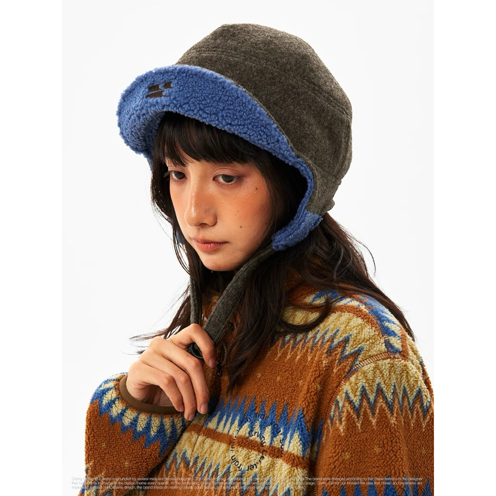 CryingCenter Wool Flying Hat with Earflaps | Shopee Malaysia
