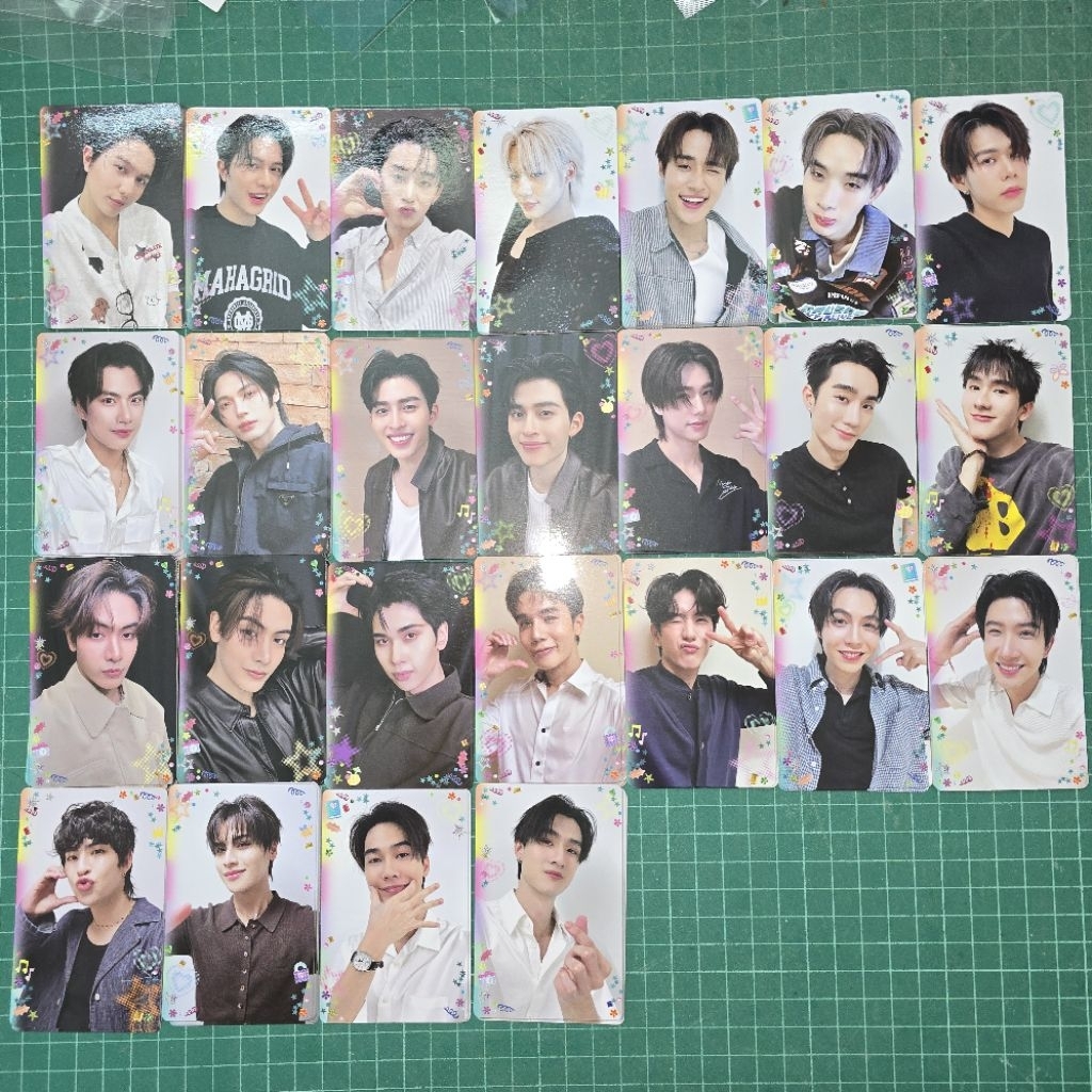 GMMTV BOYS SELFIE HEART SHOT RANDOM 7パック GMMTV Selfie Heart Shot RANDOM CARD POND PHUWIN FORCE BOOK JOONG