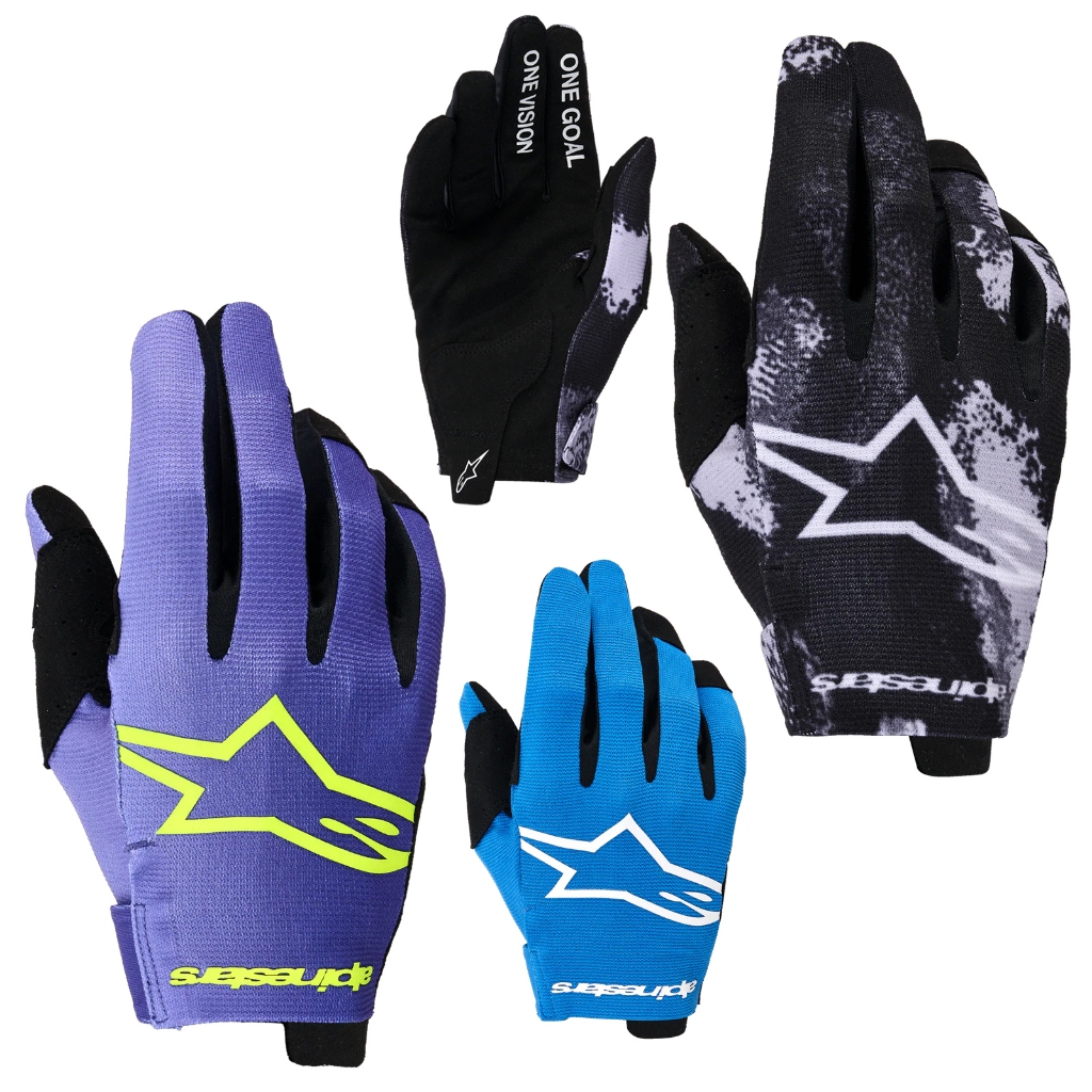 Guanti Moto Alpinestars Radar – Colore Nero/Antracite, Design Sportivo, Alta Qualità