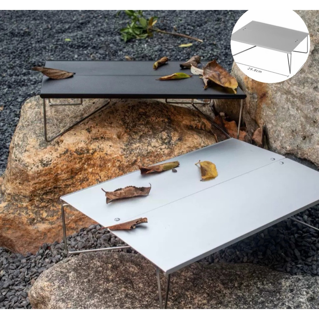 Aluminum Fast Folding table Lightweight 370g Camping Opening And ...
