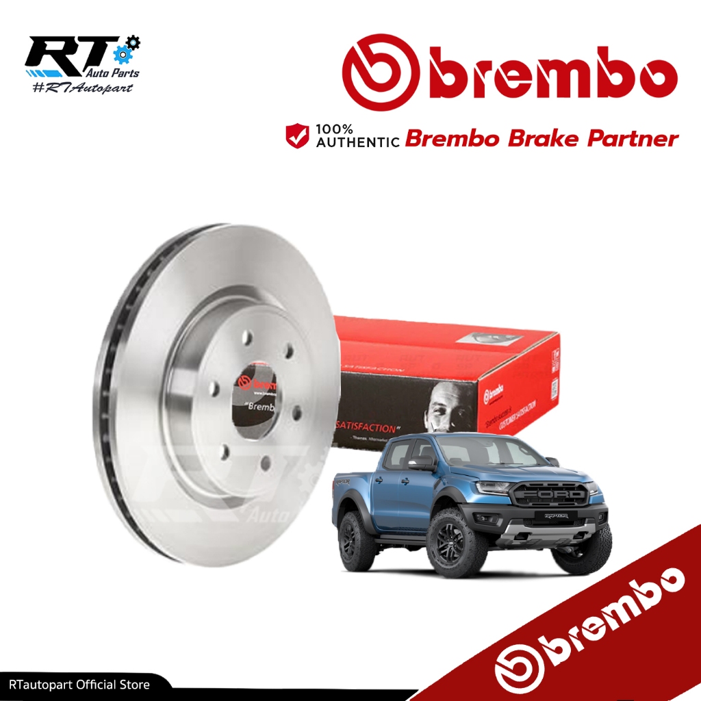 Brembo Brake Disc Ford Ranger Raptor Year 18-21 Everest Titanium 15-21 ...