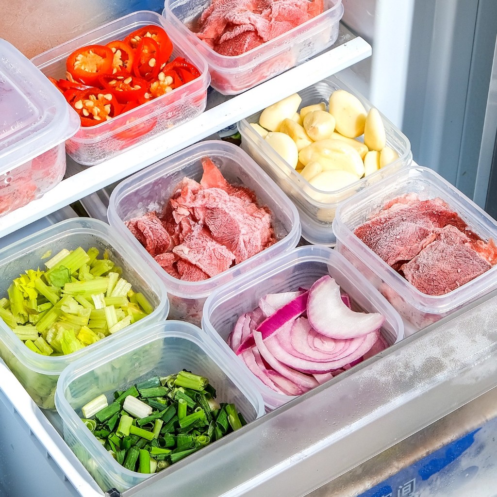 Food Preservation Box Mini Storage For Refrigerator Onion Ginger Garlic ...