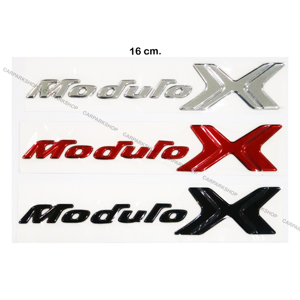 Modulo X Logo Size 16 cm. For Cars Racing HONDA | Shopee Malaysia