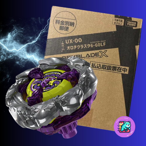 Authentic* LOT JP/Beyblade X UX-00 Orochi Cluster 6-60LF Takara