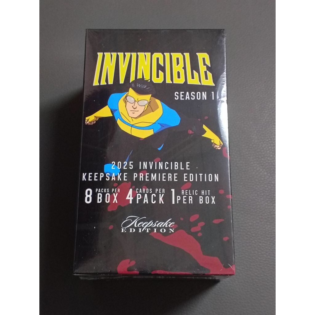 (Sealed Box) INVINCIBLE SEASON 1 KEEPSAKE PREMIERE EDITION TRADING CARD ...
