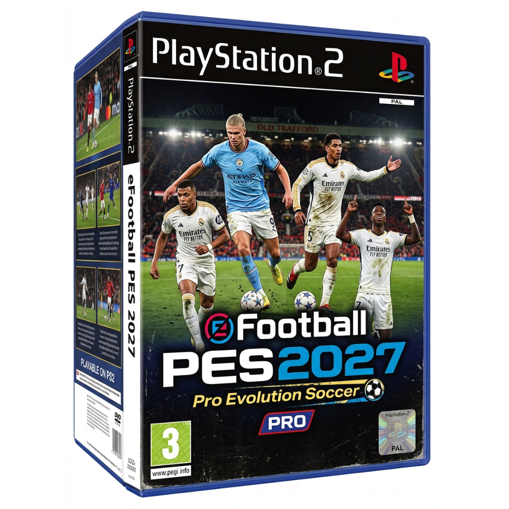 PES 2027 Pro Evolution Soccer (PS2) Latest Updated Version Fast ...