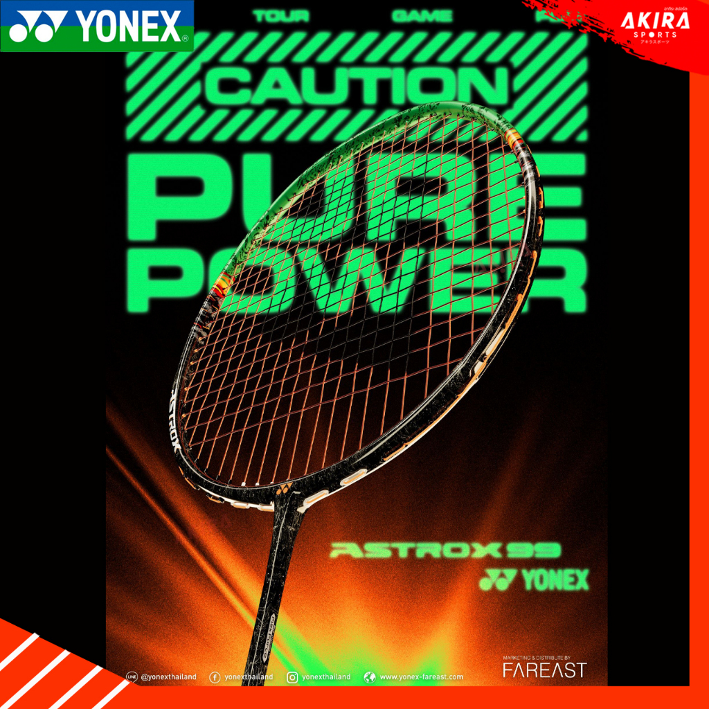 YONEX Badminton Racket ASTROX 99 PRO PLAY GEN3 With Strings Grip Bag ...