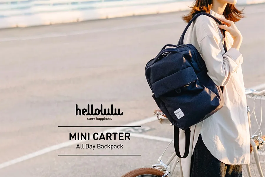 HELLOLULU Mini Carter All Day Backpack | Laptop 13 