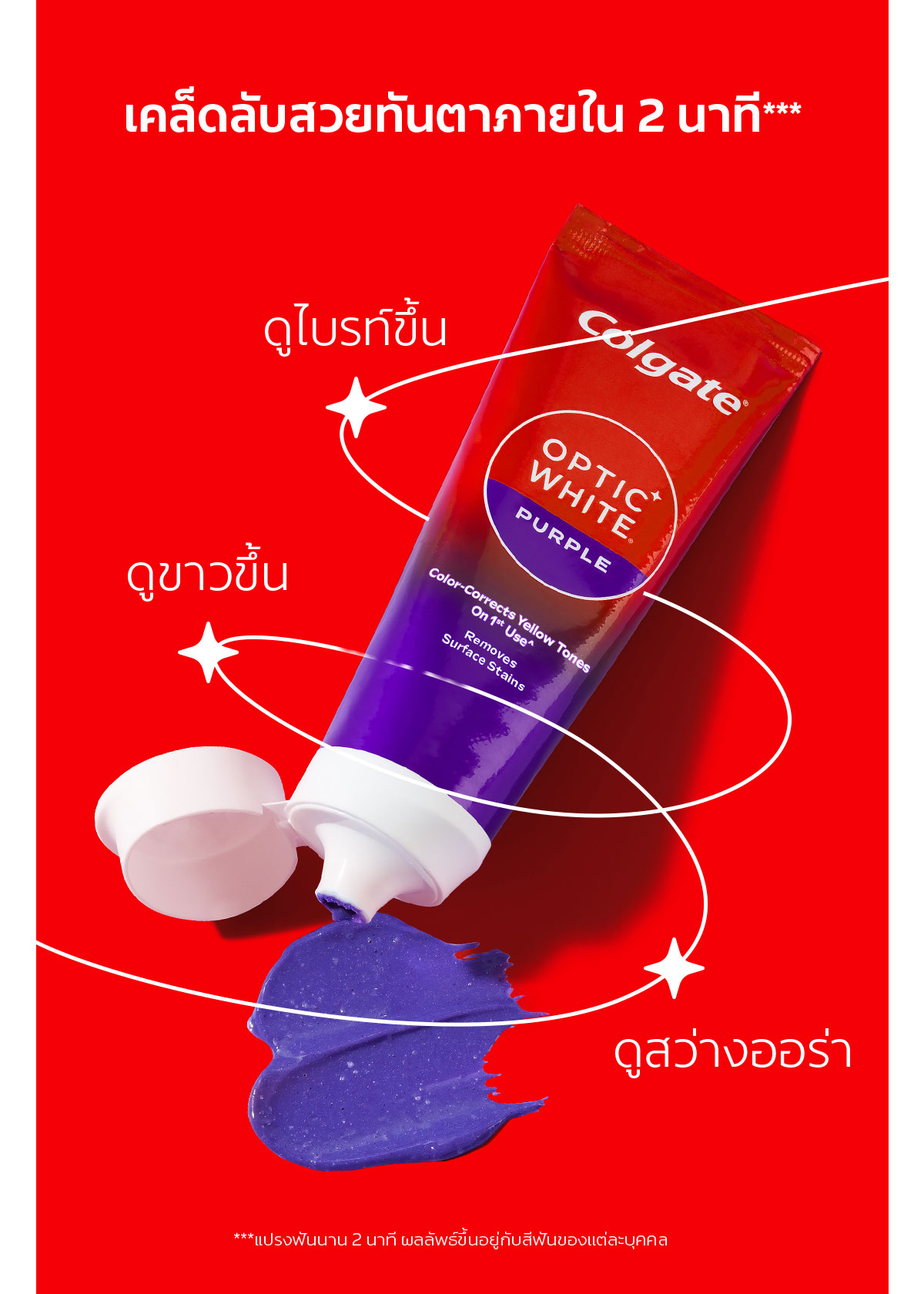 Yellow Tooth Goodbye Set (Colgate Optic White Pearl Toothpaste X2 ...