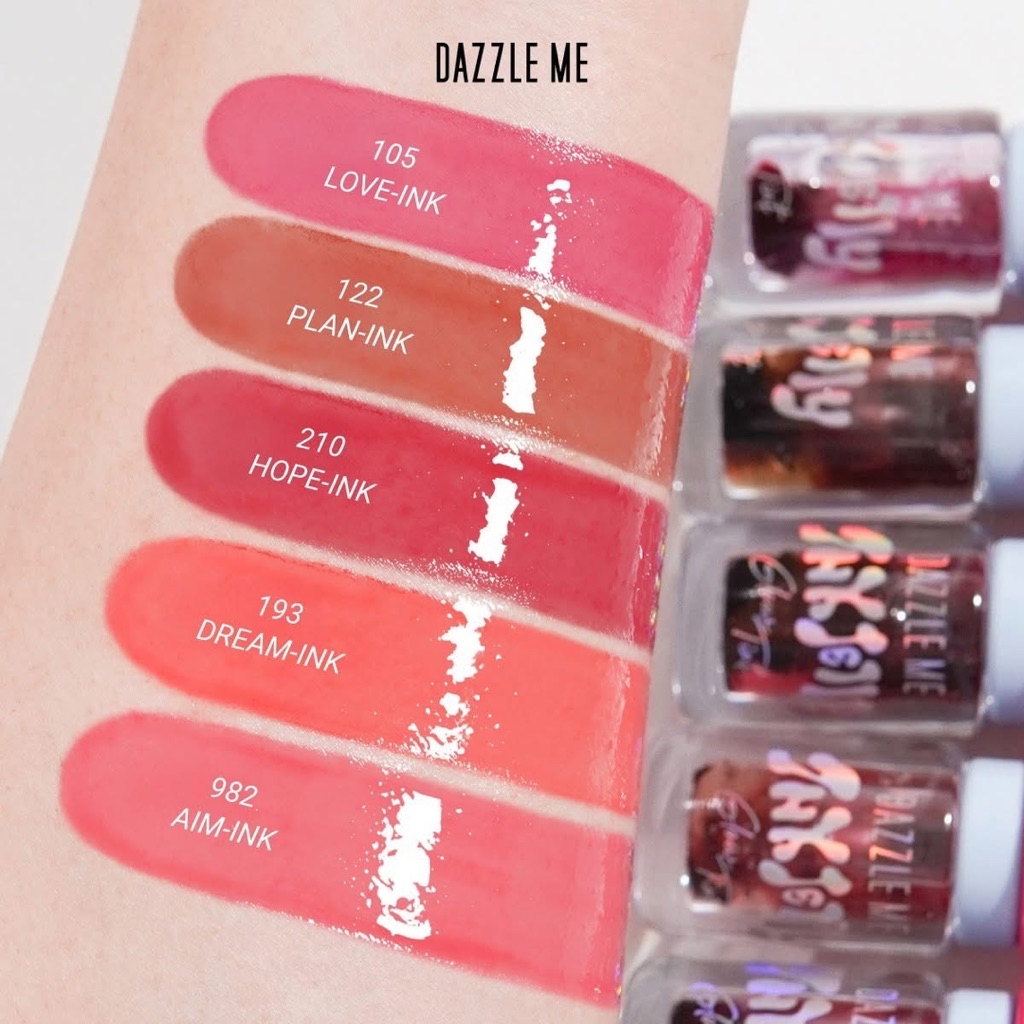 DAZZLE ME Ink-Jelly Glow Tint Glossy Lip | Shopee Malaysia