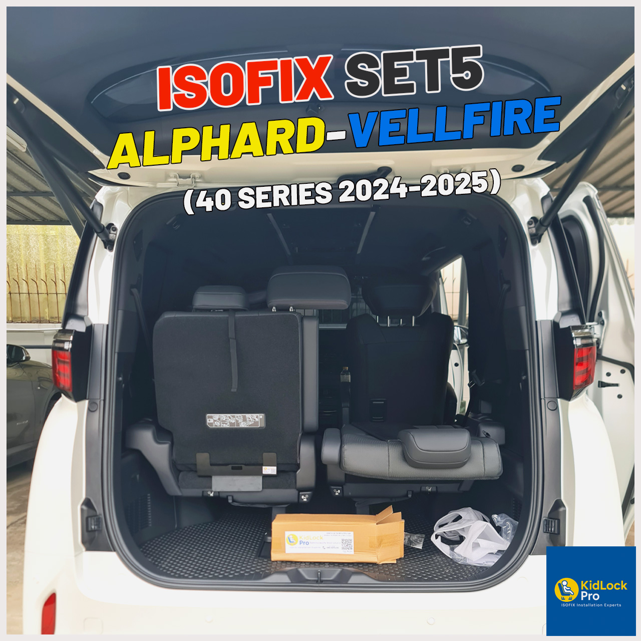 Immediate Delivery KidLockPro Isofix Bracket Install Car Seat For Third ...