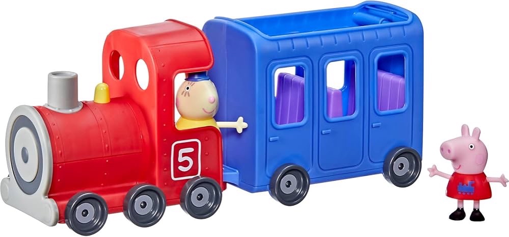 Peppa Pig Miss Rabbit's Train Peppa Pig's Favorite And With 2 Cute ...