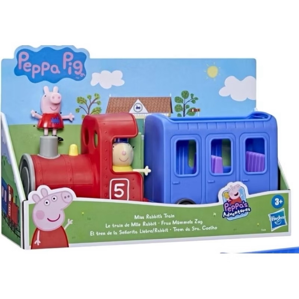 Peppa Pig Miss Rabbit's Train Peppa Pig's Favorite And With 2 Cute ...