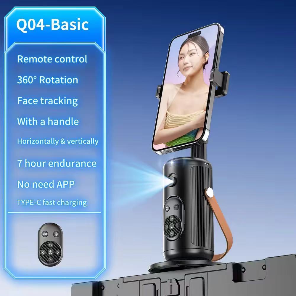 Gimbal Selfie 360 Genius! Rotate According To Your Body Smooth Shooting ...