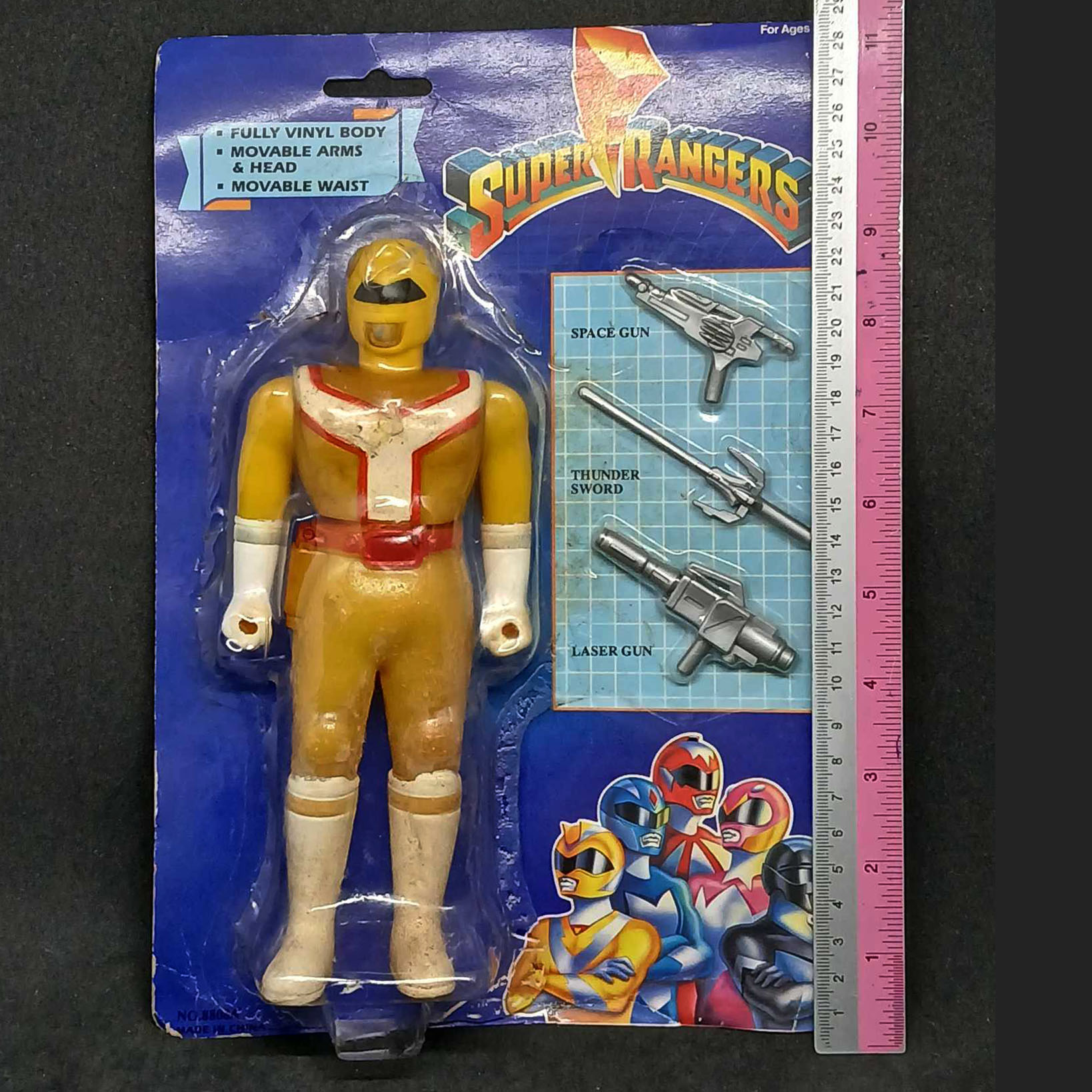 (China-Old-Out Stock) Super Rangers (Power Rangers) Big Size 8 Inches ...