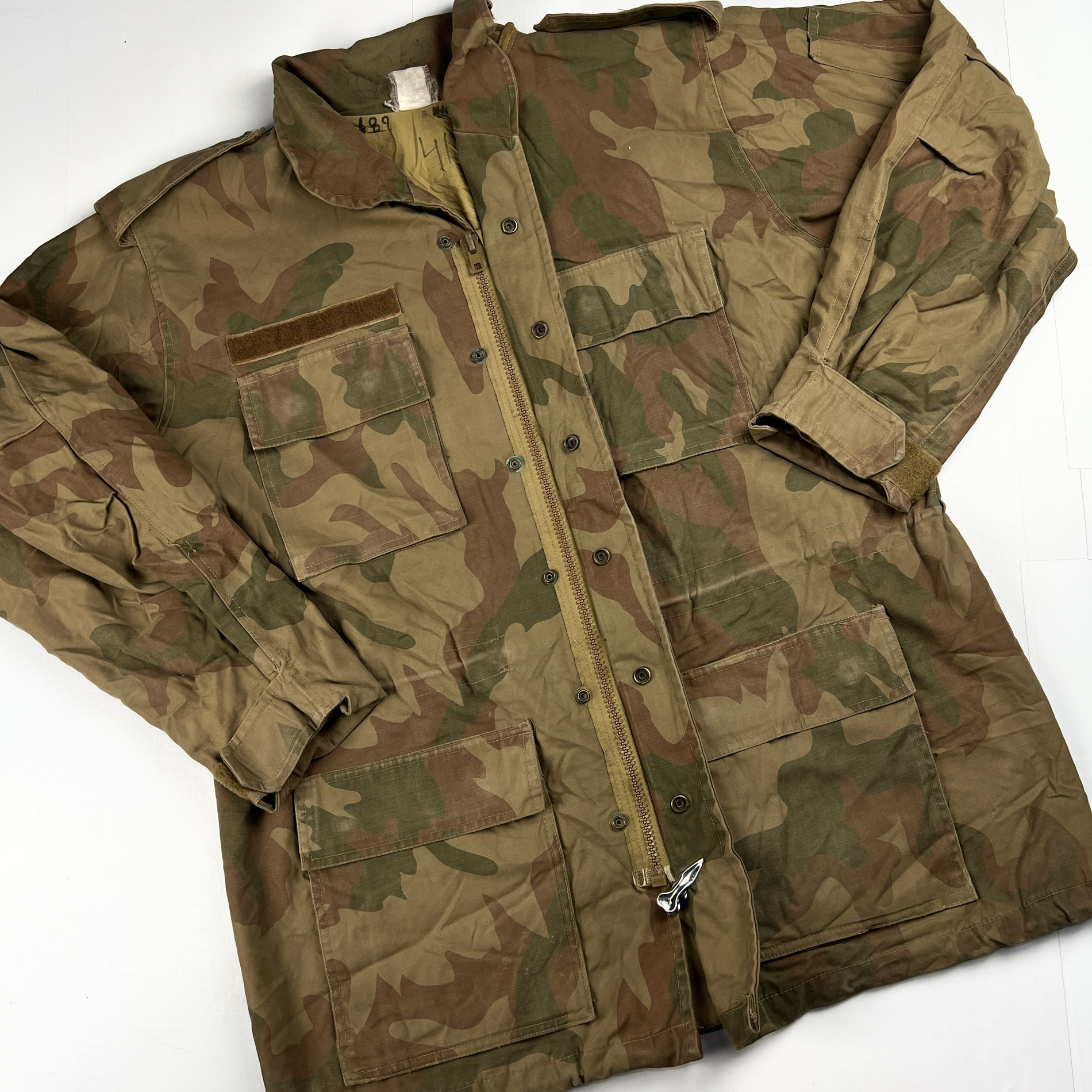 Vintage1989 Military Sack Jacket Pakistan Army Desert Camo Vintage Has ...