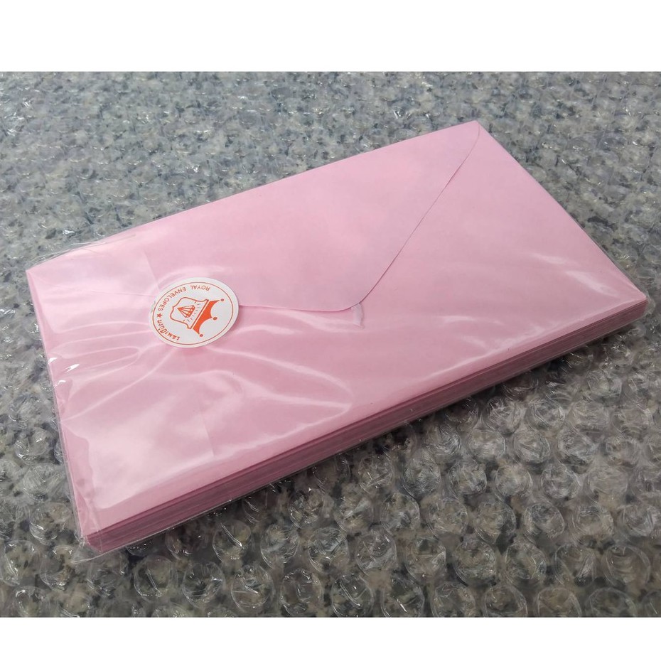 Two Pink Envelopes The Size Of The Envelope Is 17 Cm. Length And 10 ...
