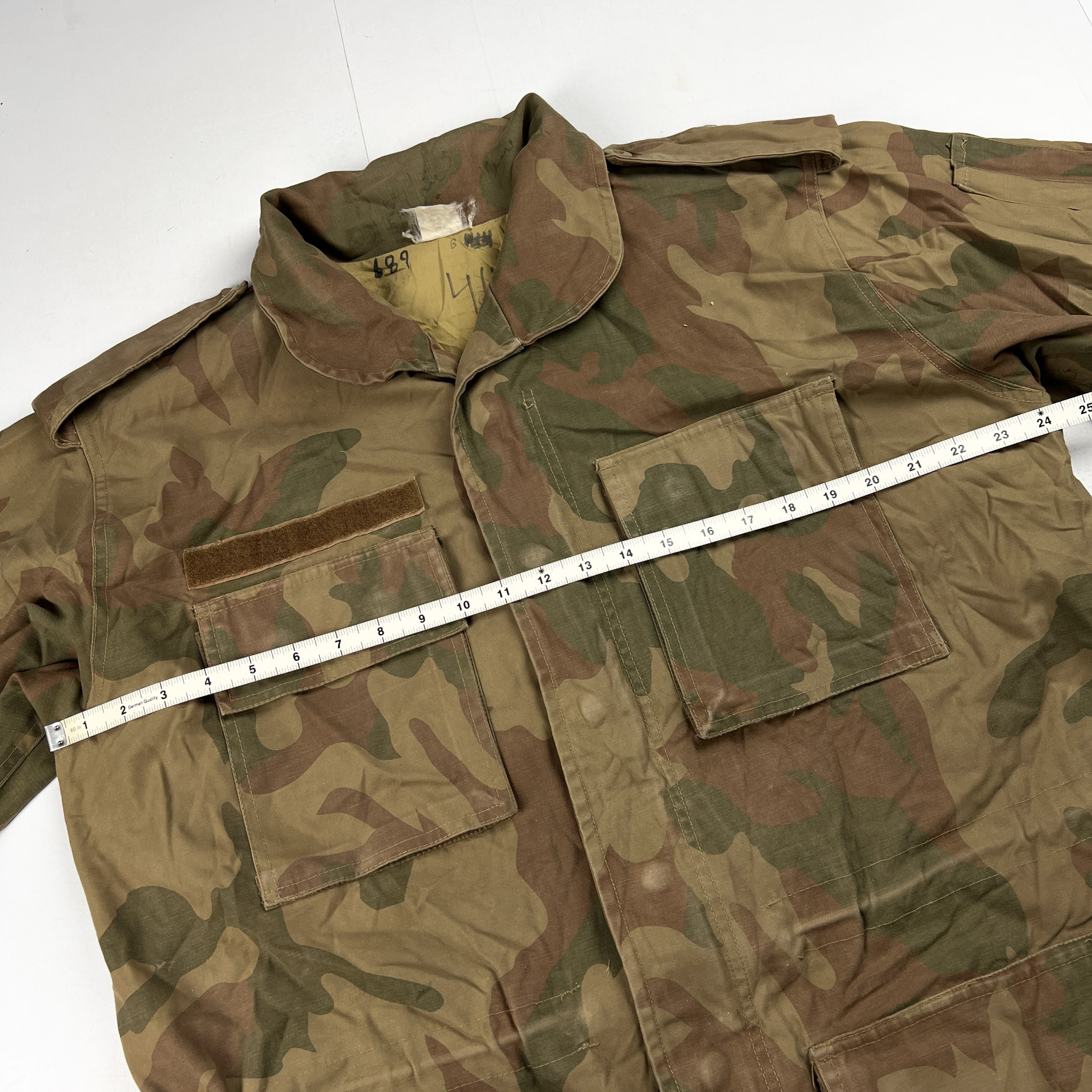 Vintage1989 Military Sack Jacket Pakistan Army Desert Camo Vintage Has ...