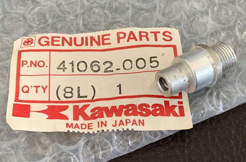 Kawasaki GTO KE100 KH400 H2 New Original Speedometer Cable Boot 41062 ...