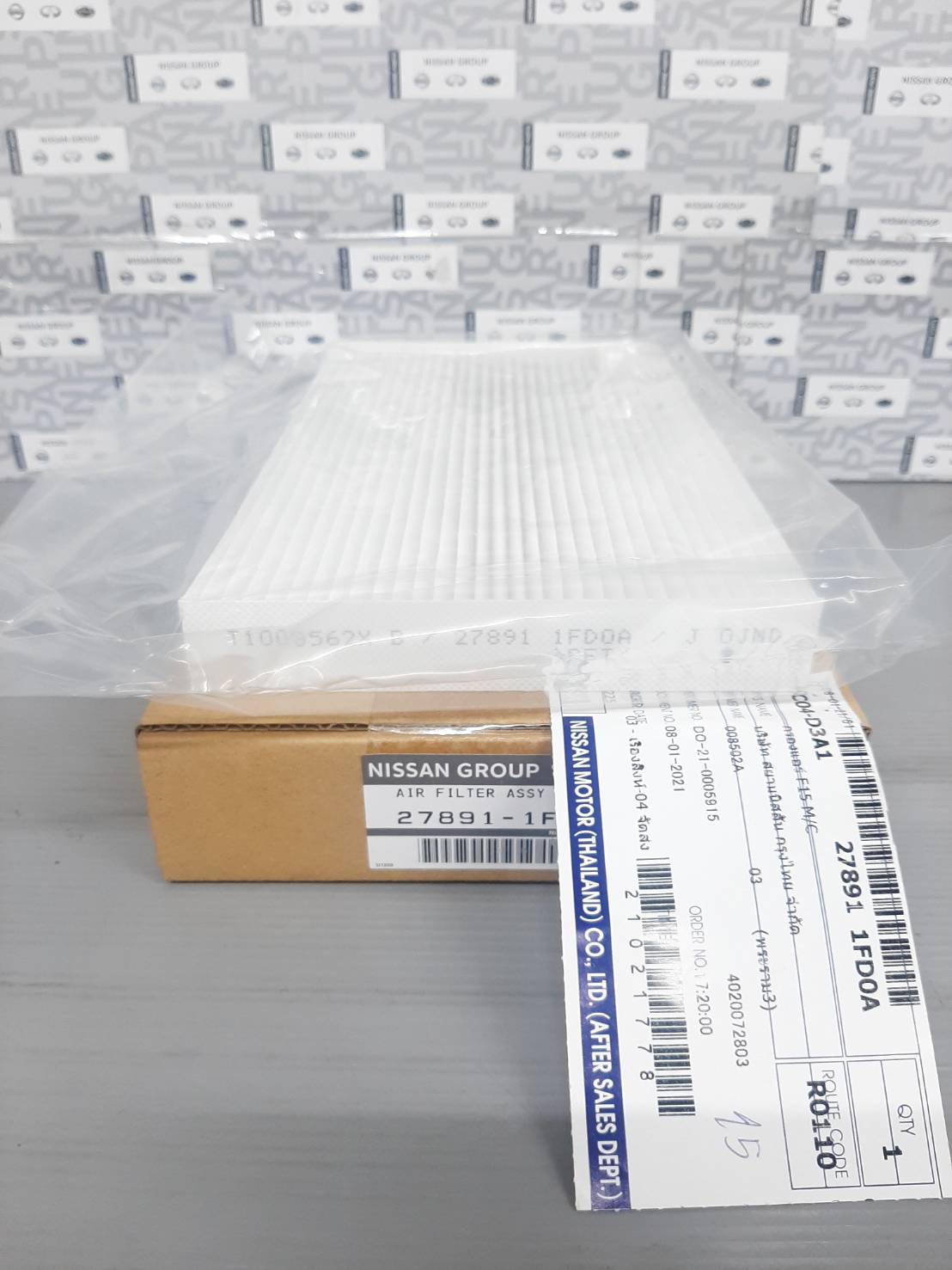 Aircond Air Filter NISSAN F15 279811FD0A (As Genuine Parts) Shopee