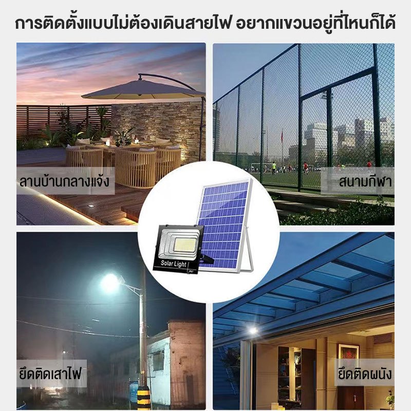 Solar Cell Lights Free Electricity Charges Daytime Bright On The ...