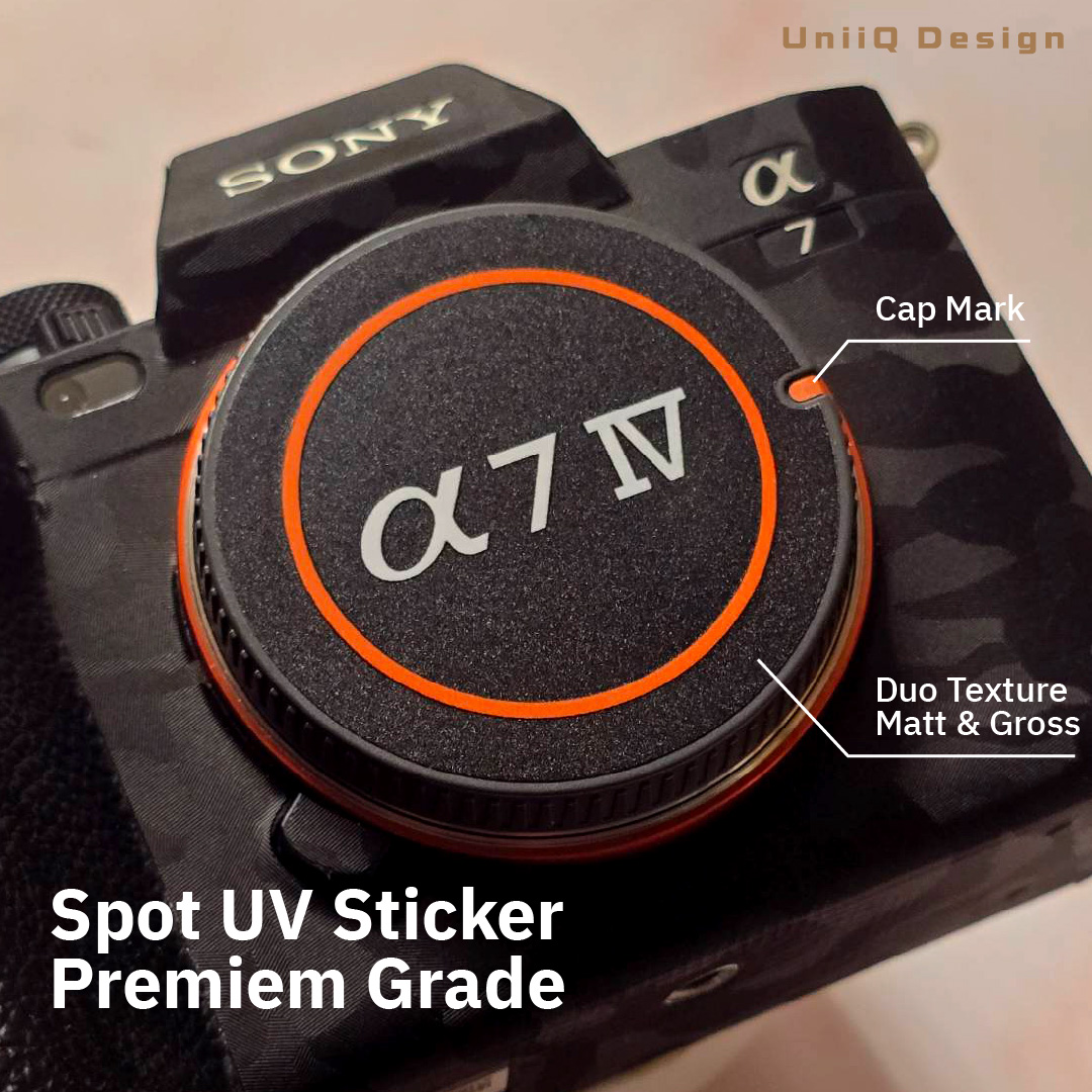 Body cap sticker For SONY [Fullframe] Have A Camera Model/Button/Dial ...