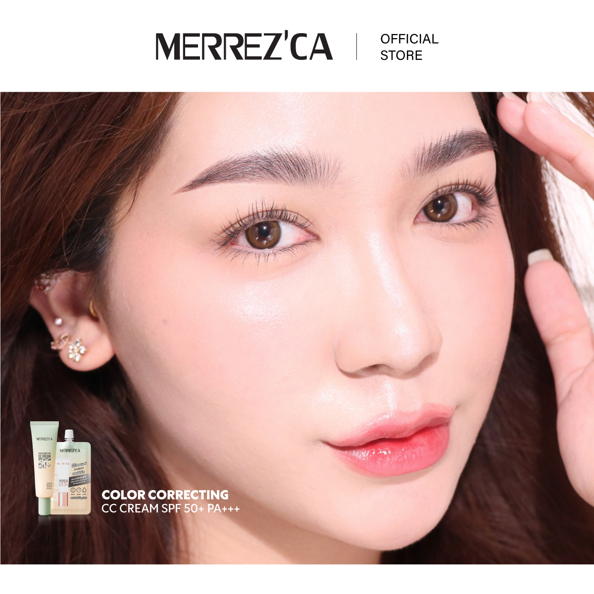 Merrezca Color Correcting CC Cream SPF50+/PA+++ A Light And Smooth Skin ...