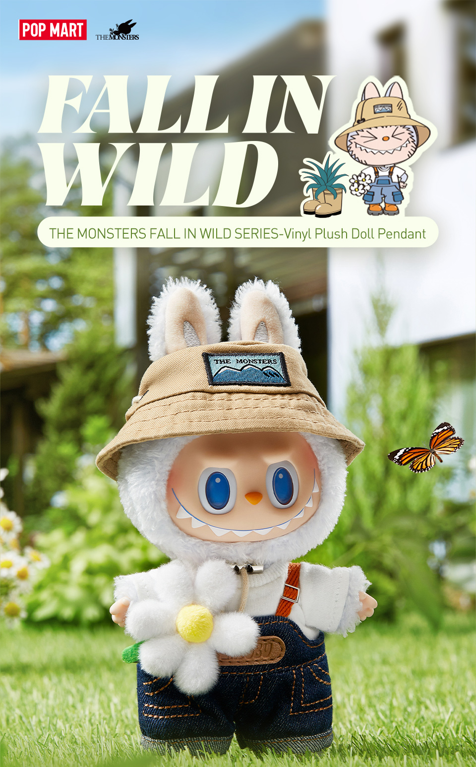 POPMART LABUBU Spring Wild Home Series Vinyl Doll Pendant | Shopee Malaysia