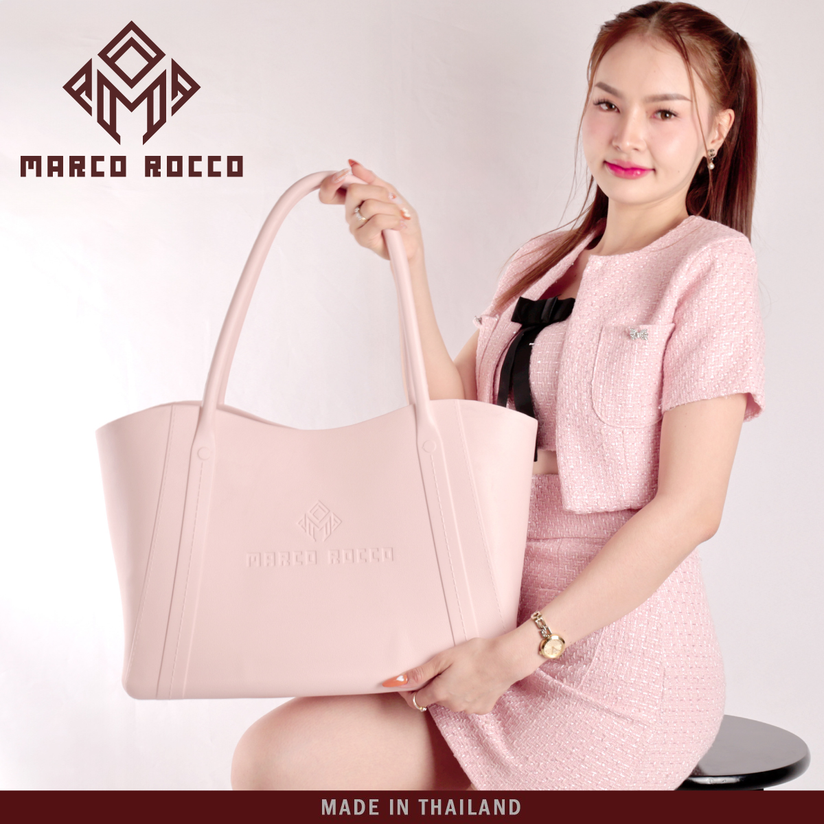 Marco Rocco Large Capacity Waterproof Shoulder Bag Eva Material Minimal ...