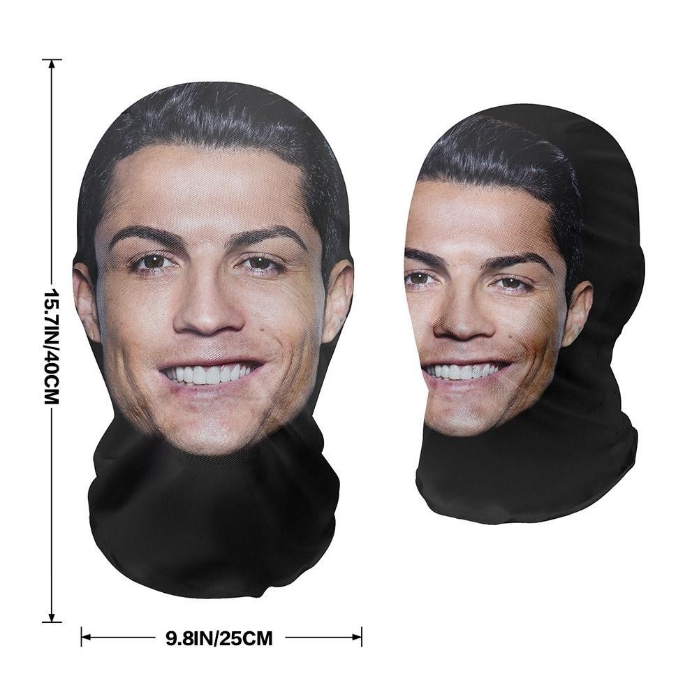 Celebrity Face All Mask 3D Facial View Full Simulation Headgear For ...