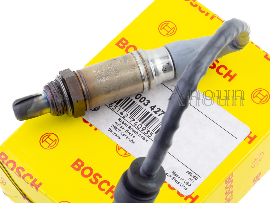 Genuine BOSCH O2 Sensor Oxygen Mercedes-Benz W202 W140 W126 Plug Model ...