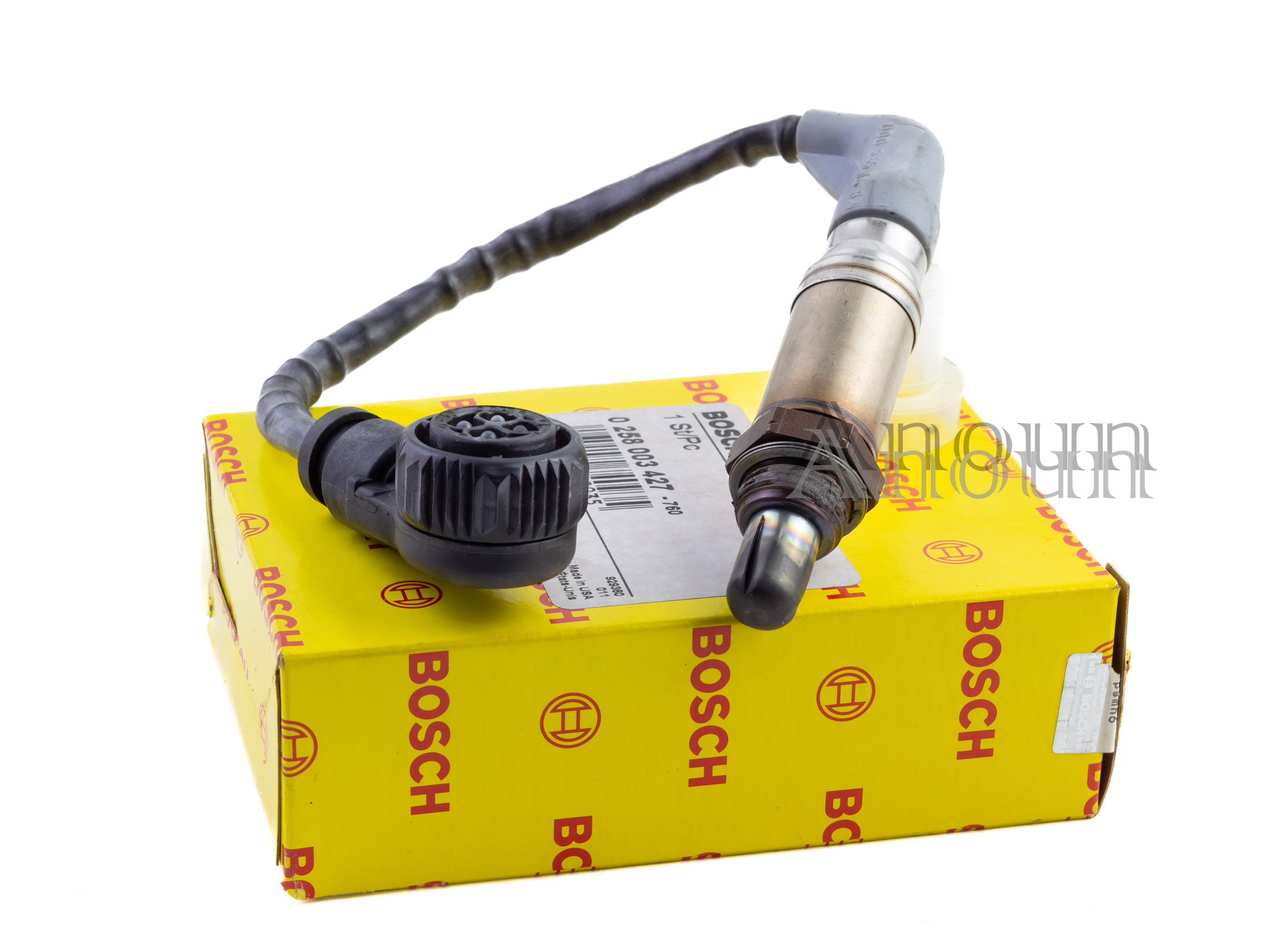 Genuine BOSCH O2 Sensor Oxygen Mercedes-Benz W202 W140 W126 Plug Model ...