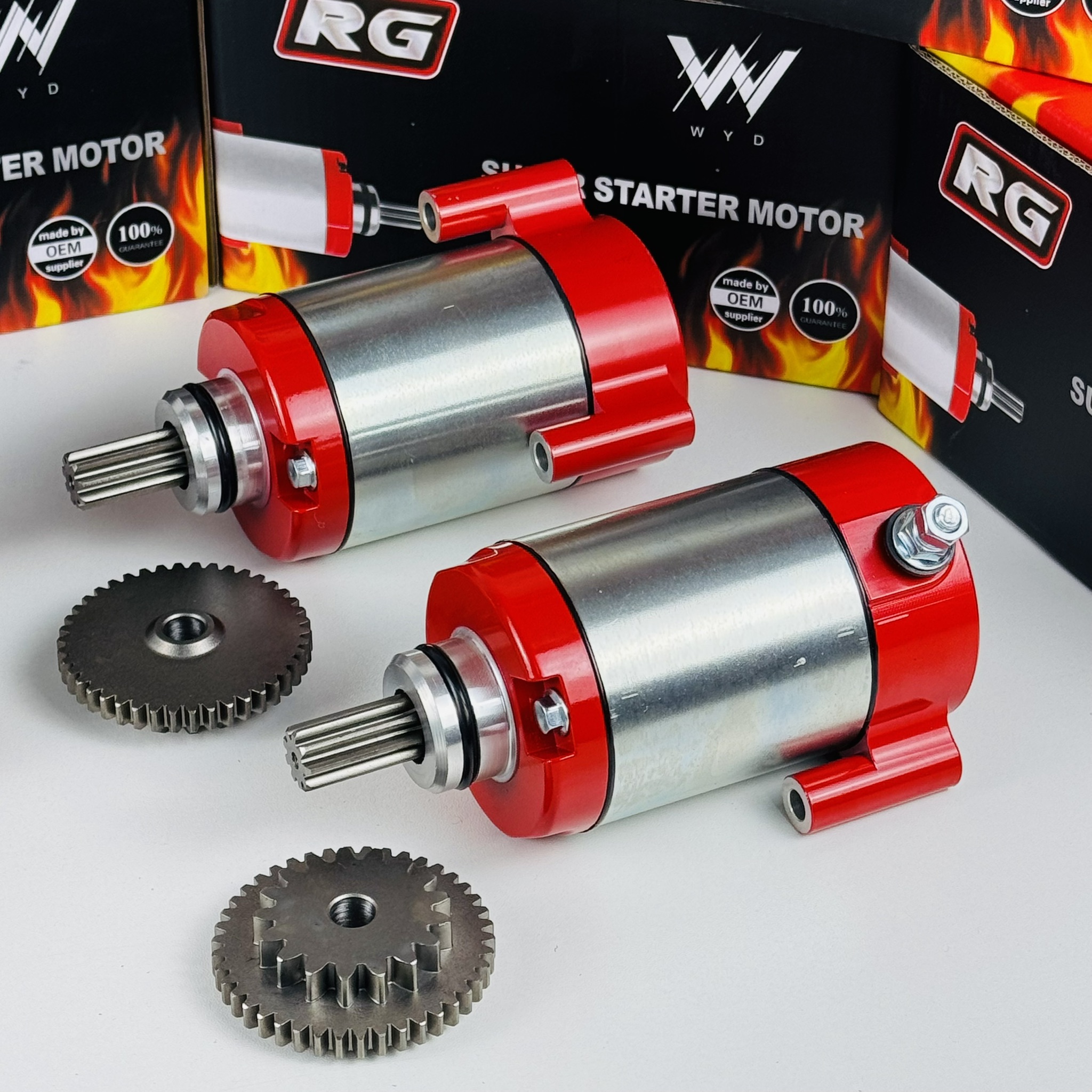 Starter Motor Wave RG V.2 Dryer WAVE125 With Bridge Gear For All ...