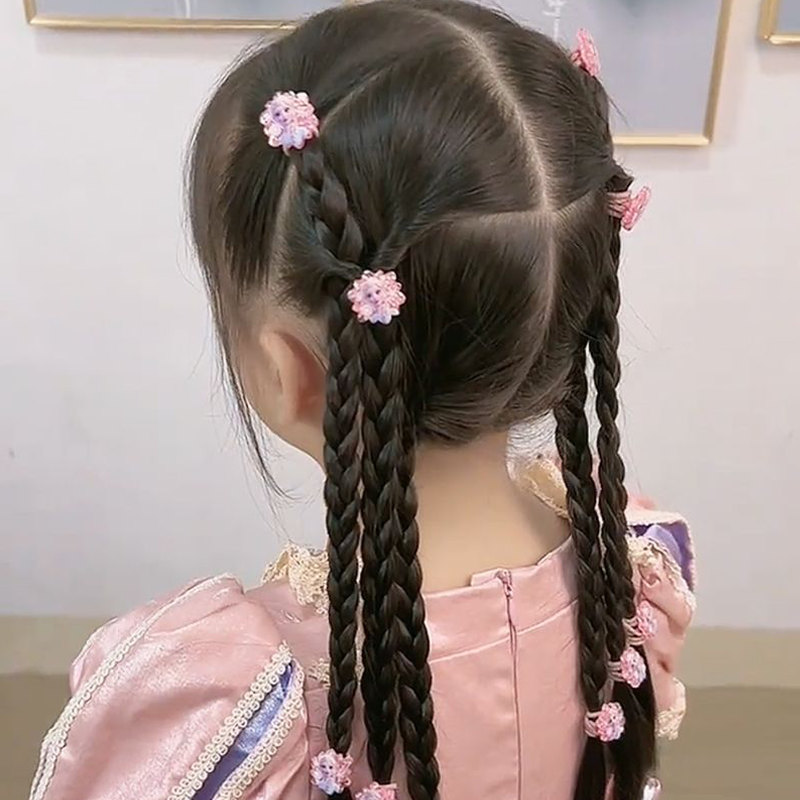 Blue Princess Elsa Hair Band For Kids High Flexibility Gentle On Hair ...