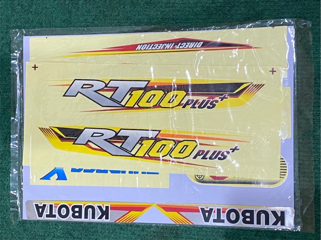 Sticker RT-PLUS RT100 RT110 RT120 RT140 RT155 DI PLUS Complete Set ...