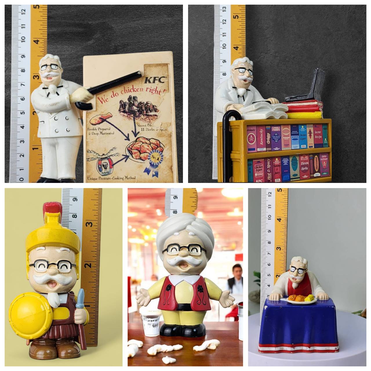 Vintage KFC Figure Model Colonel Sanders Rare Collection Collectibles ...