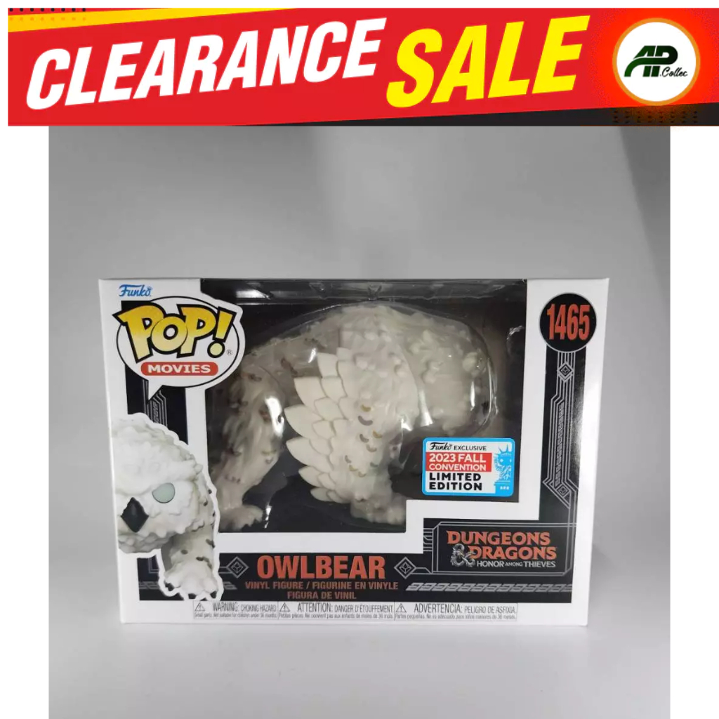 Funko Pop Dungeons and Dragons-1465 Owlbear [NYCC 2023 Fall Convention ...