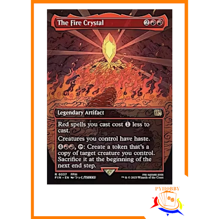 [MTG] Final Fantasy Variants: The Fire Crystal (0337-Borderless ...