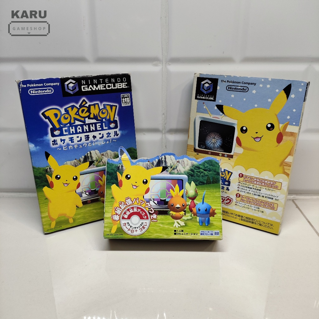 2nd Hand Nintendo Gamecube Pokemon Channel + Program Expansion Disc