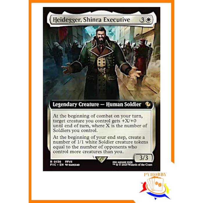 [MTG] Final Fantasy Commander Decks Variants: Heidegger Shinra ...